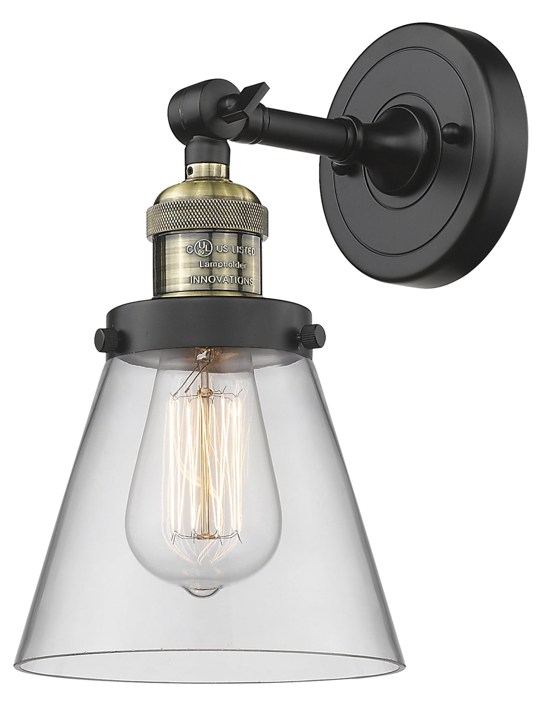 1 Light Vintage Dimmable Led Sconce by Innovations Lighting
