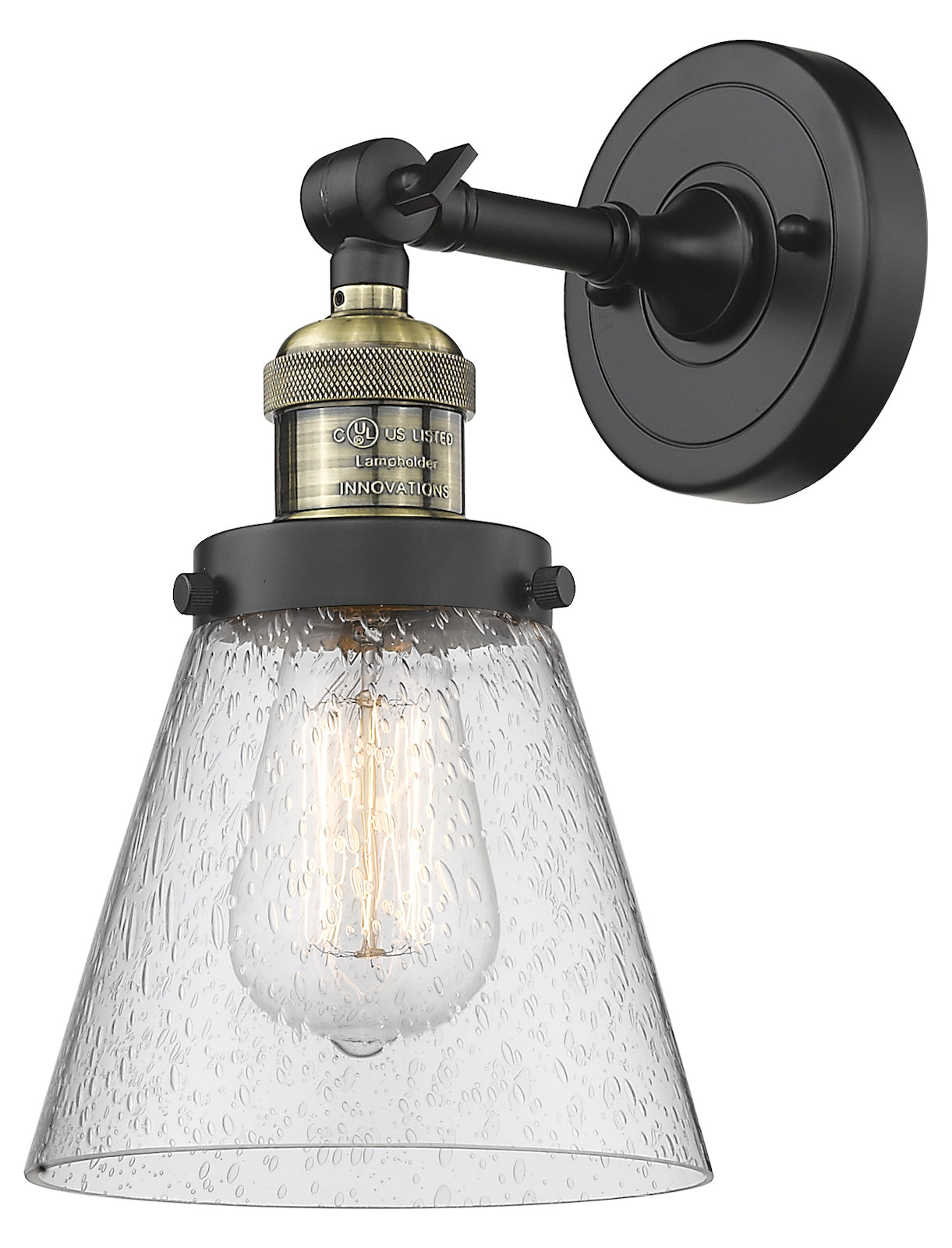 1 Light Vintage Dimmable Led Sconce by Innovations Lighting