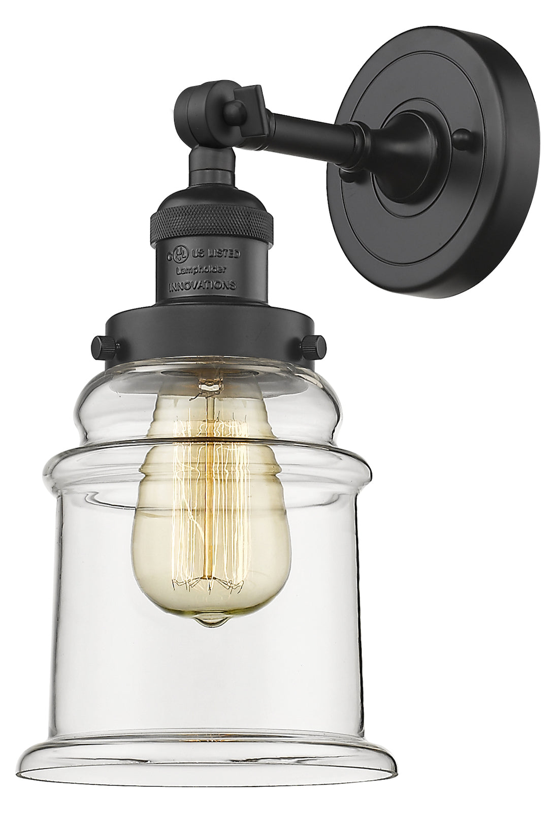 1 Light Vintage Dimmable Led Sconce by Innovations Lighting