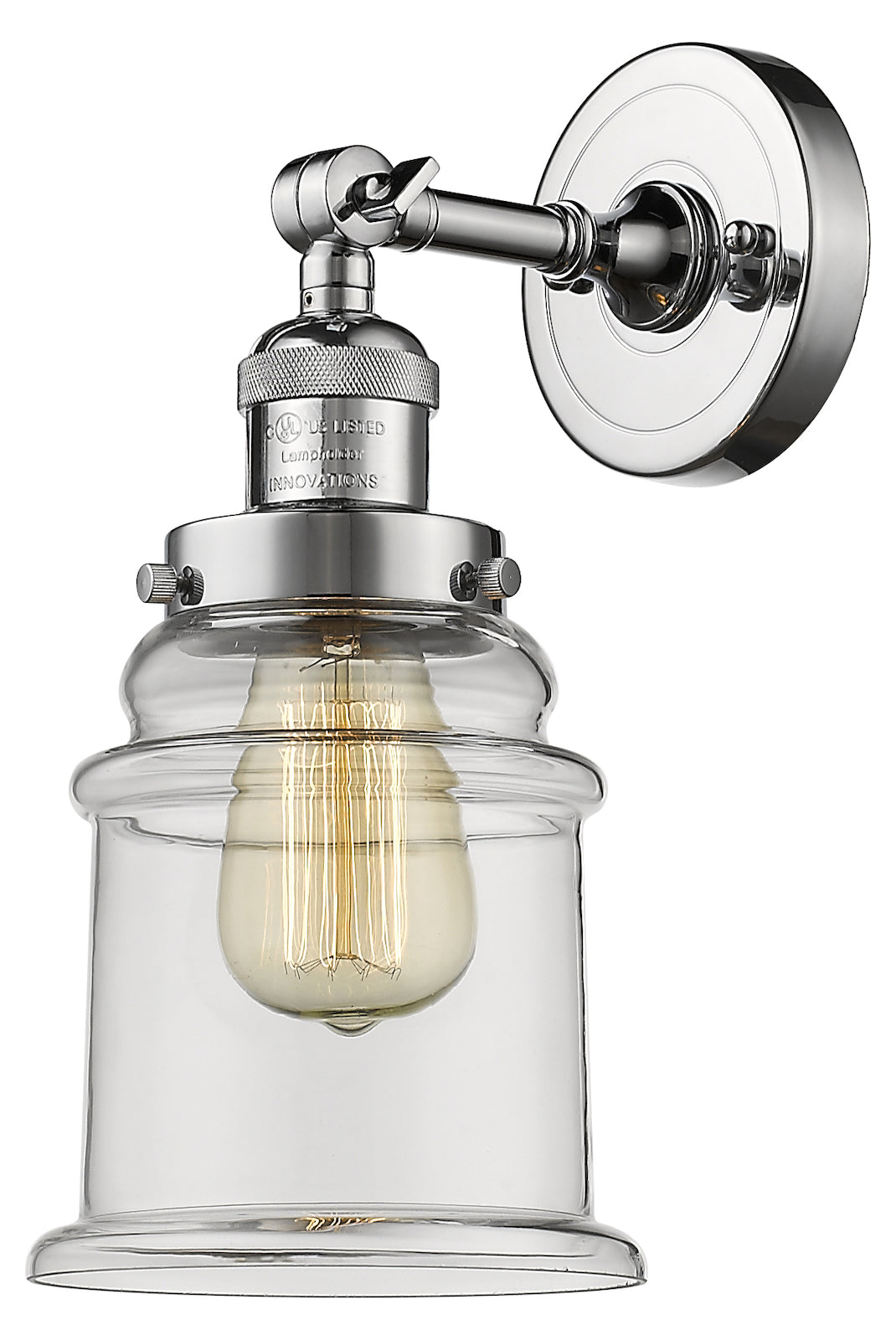 1 Light Vintage Dimmable Led Sconce by Innovations Lighting