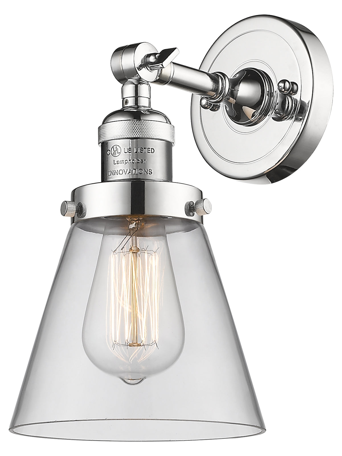 1 Light Vintage Dimmable Led Sconce by Innovations Lighting