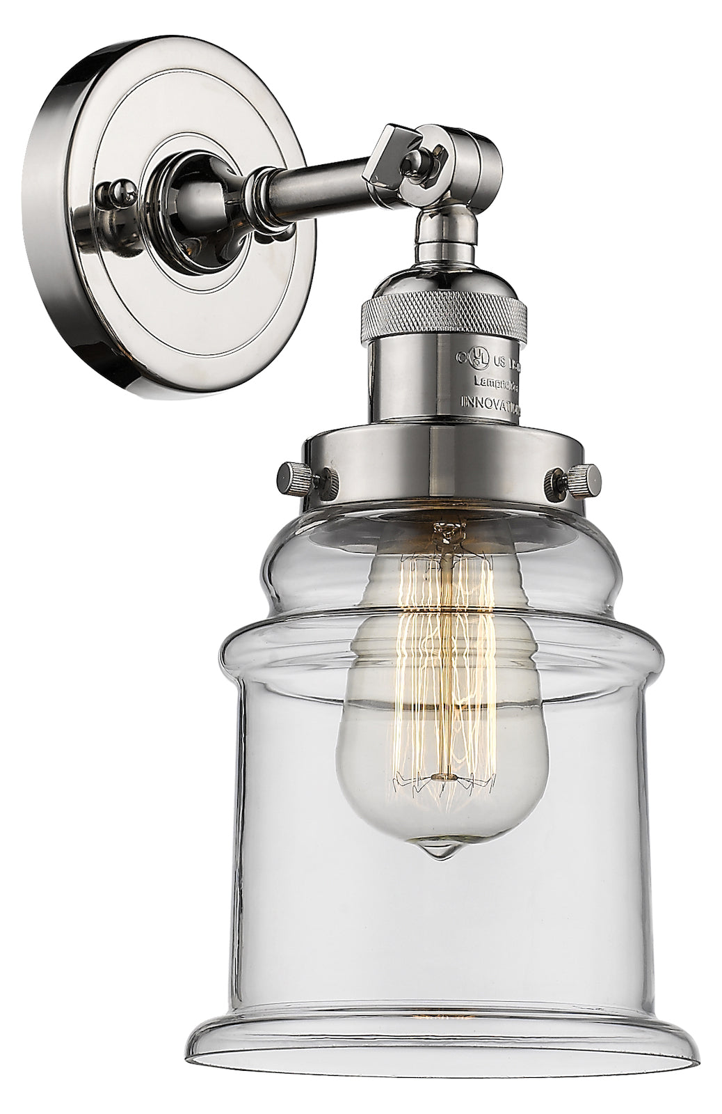 1 Light Vintage Dimmable Led Sconce by Innovations Lighting