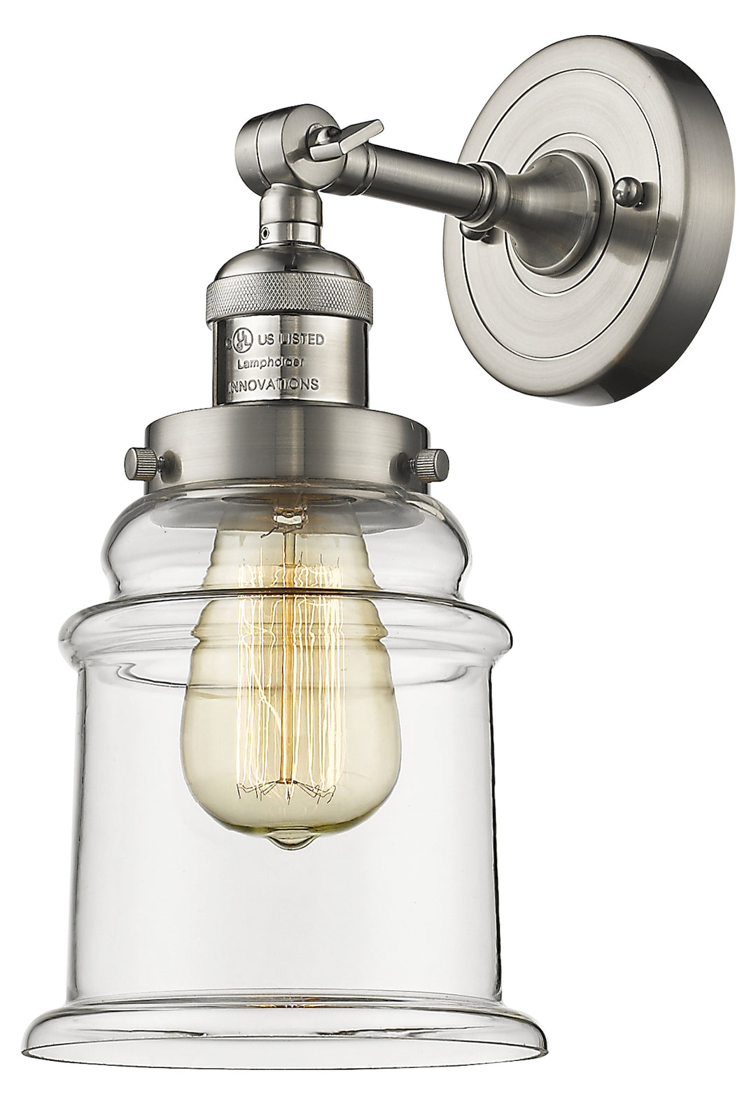 1 Light Vintage Dimmable Led Sconce by Innovations Lighting