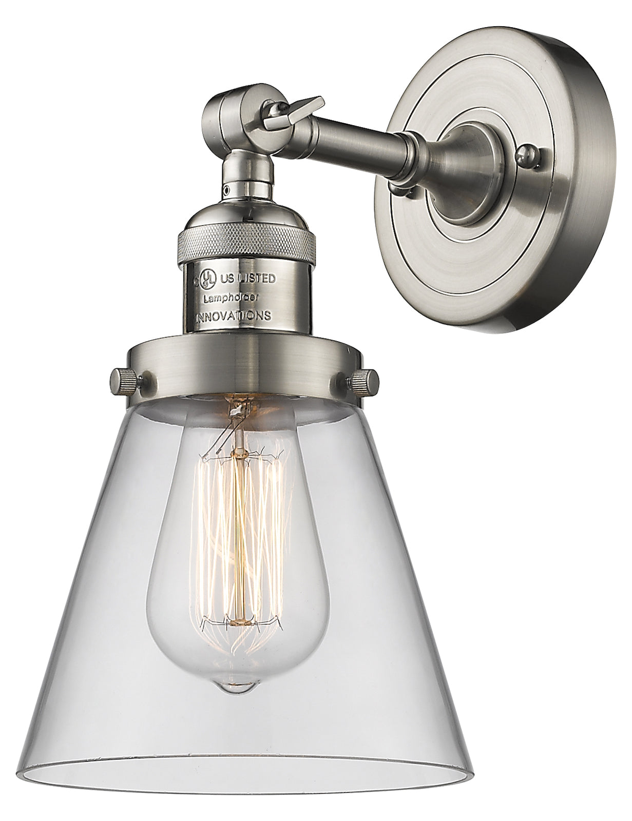 1 Light Vintage Dimmable Led Sconce by Innovations Lighting