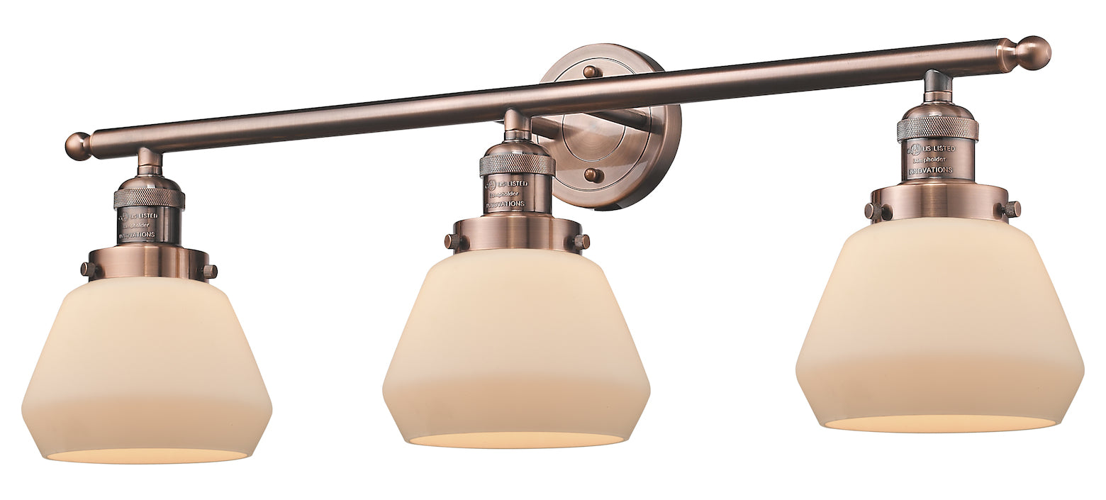 3 Light Vintage Dimmable Led Bathroom Fixture by Innovations Lighting