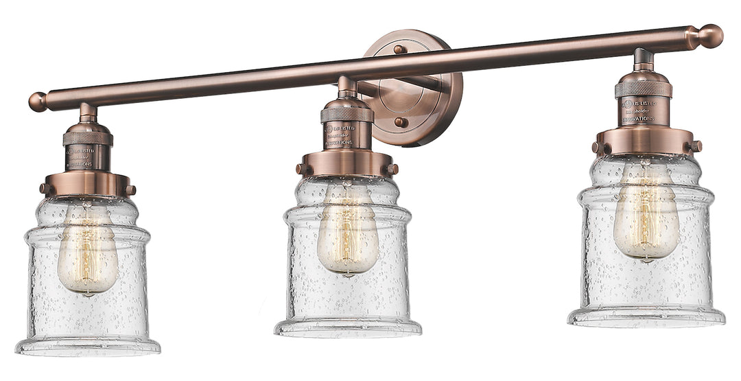 3 Light Vintage Dimmable Led Bathroom Fixture by Innovations Lighting