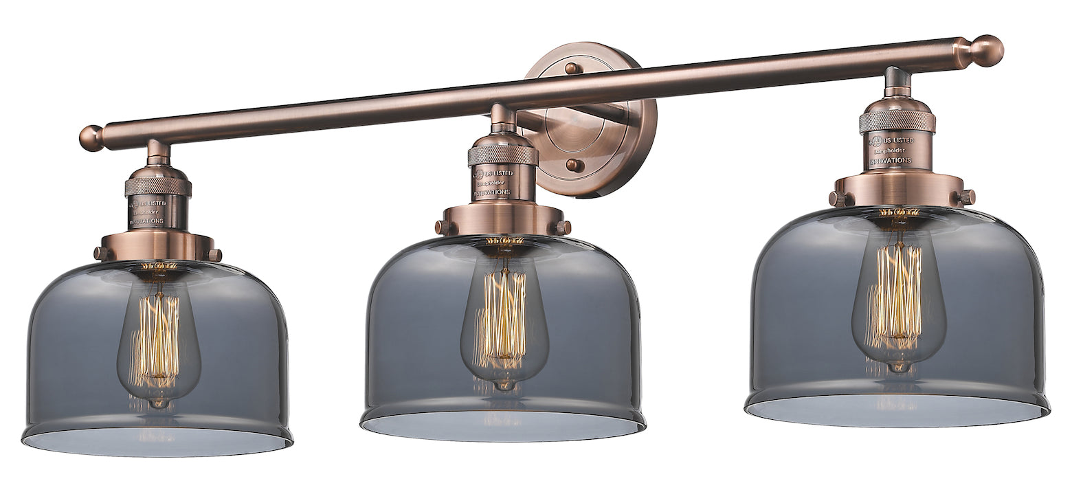 3 Light Vintage Dimmable Led Bathroom Fixture by Innovations Lighting
