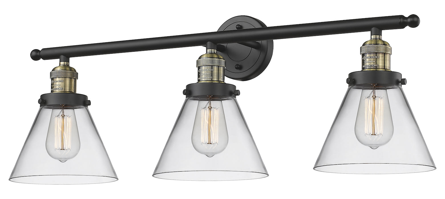 3 Light Vintage Dimmable Led Bathroom Fixture by Innovations Lighting