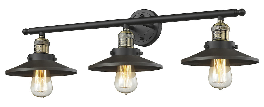 3 Light Vintage Dimmable Led Bathroom Fixture by Innovations Lighting