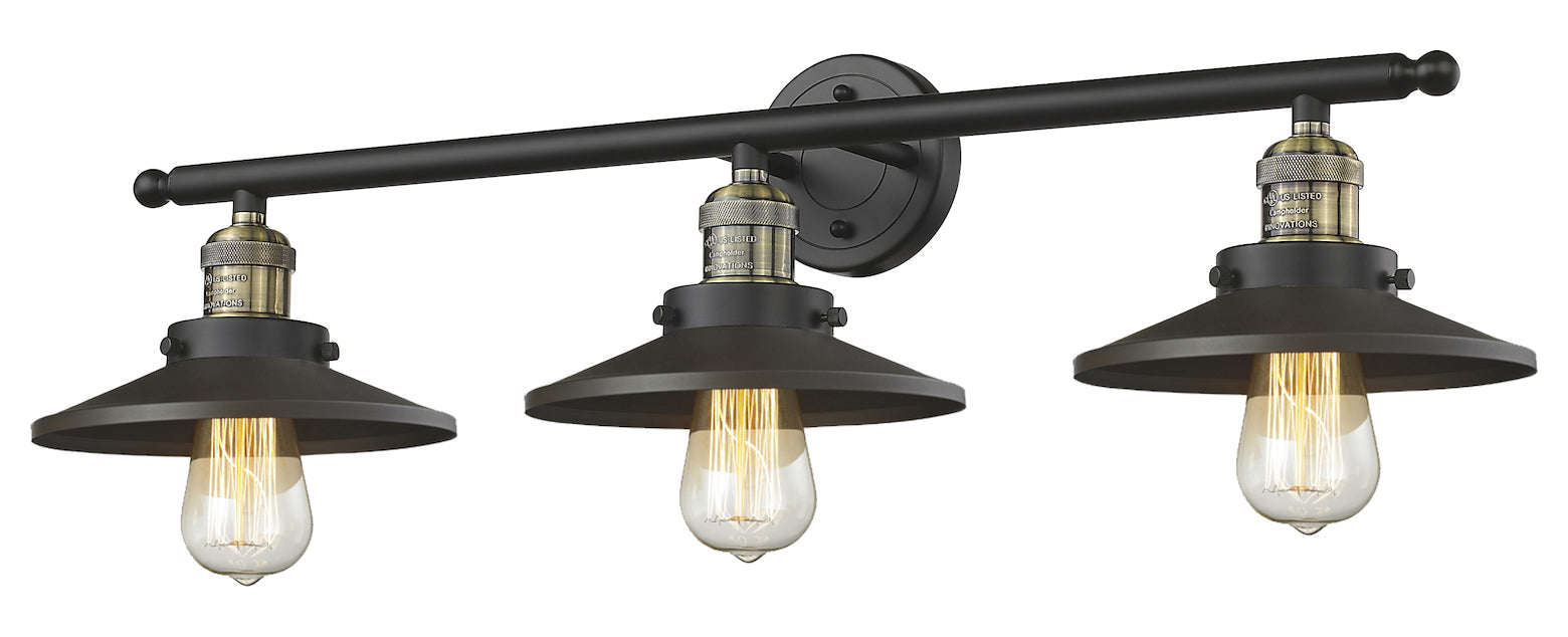 3 Light Vintage Dimmable Led Bathroom Fixture by Innovations Lighting