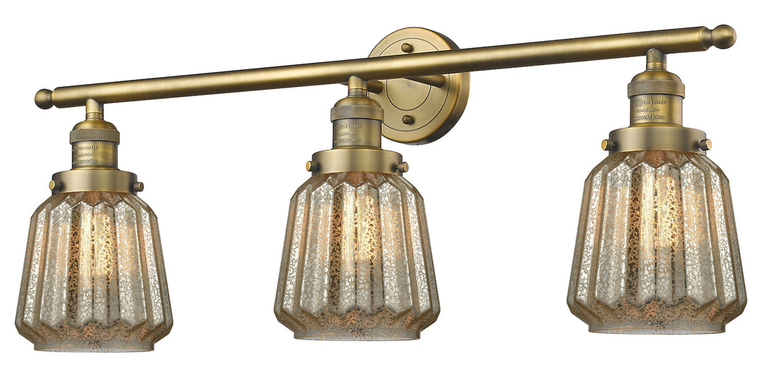 3 Light Vintage Dimmable Led Bathroom Fixture by Innovations Lighting