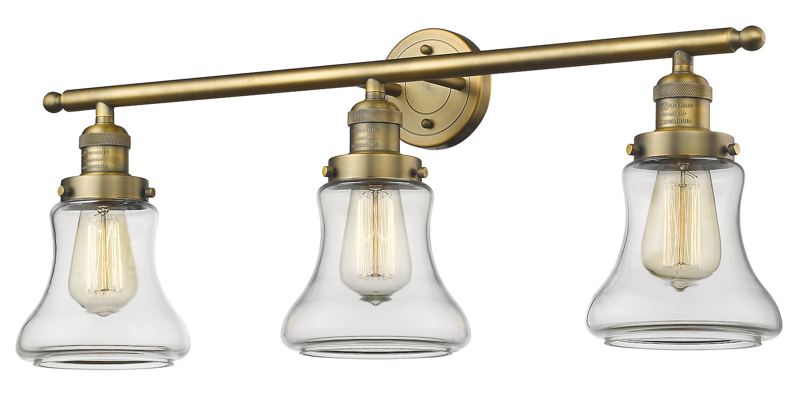3 Light Vintage Dimmable Led Bathroom Fixture by Innovations Lighting