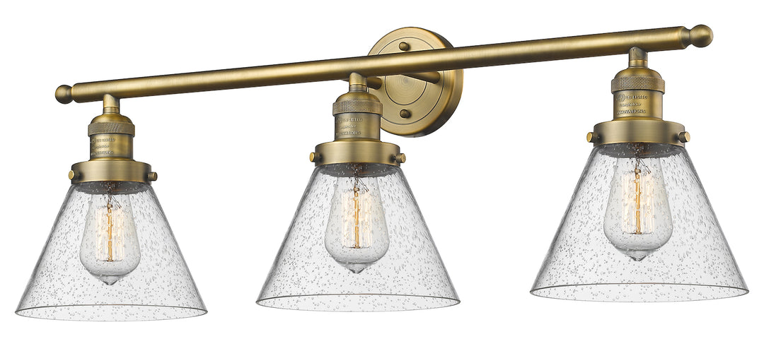 3 Light Vintage Dimmable Led Bathroom Fixture by Innovations Lighting