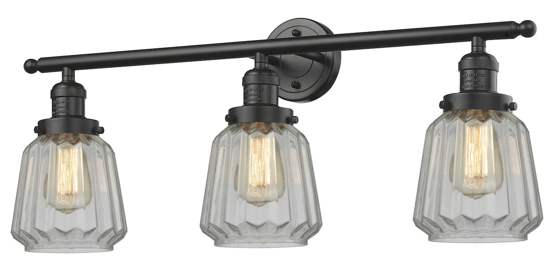 3 Light Vintage Dimmable Led Bathroom Fixture by Innovations Lighting