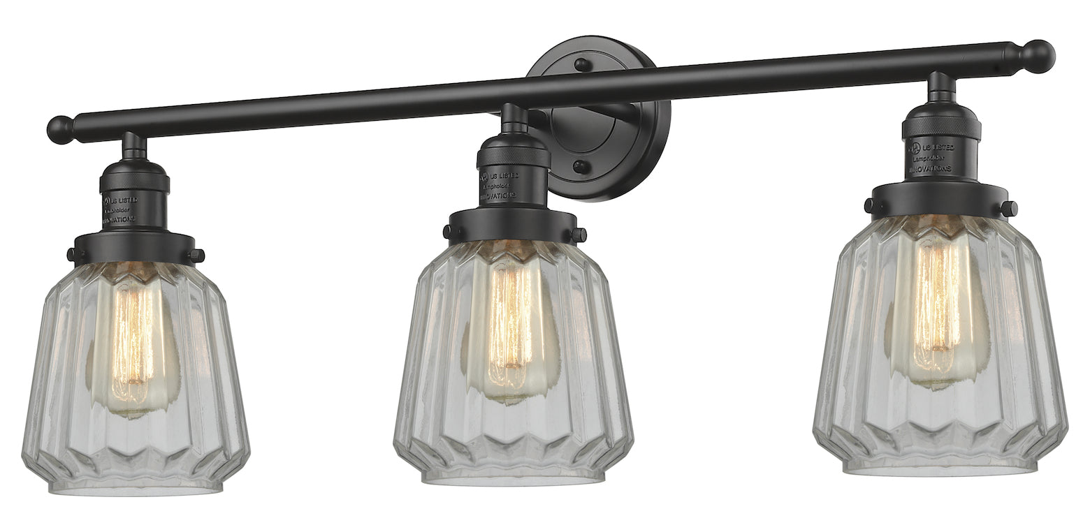 3 Light Vintage Dimmable Led Bathroom Fixture by Innovations Lighting