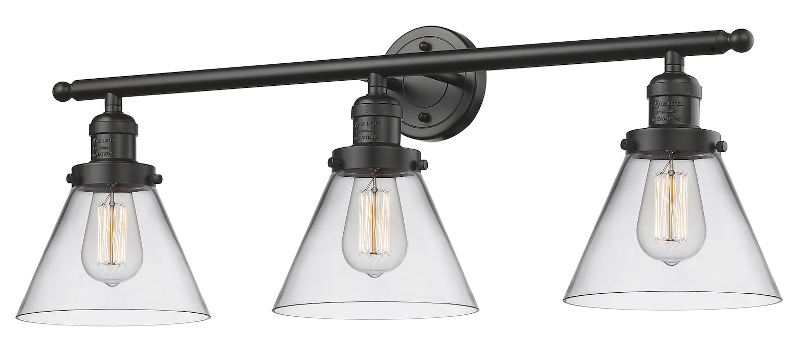 3 Light Vintage Dimmable Led Bathroom Fixture by Innovations Lighting