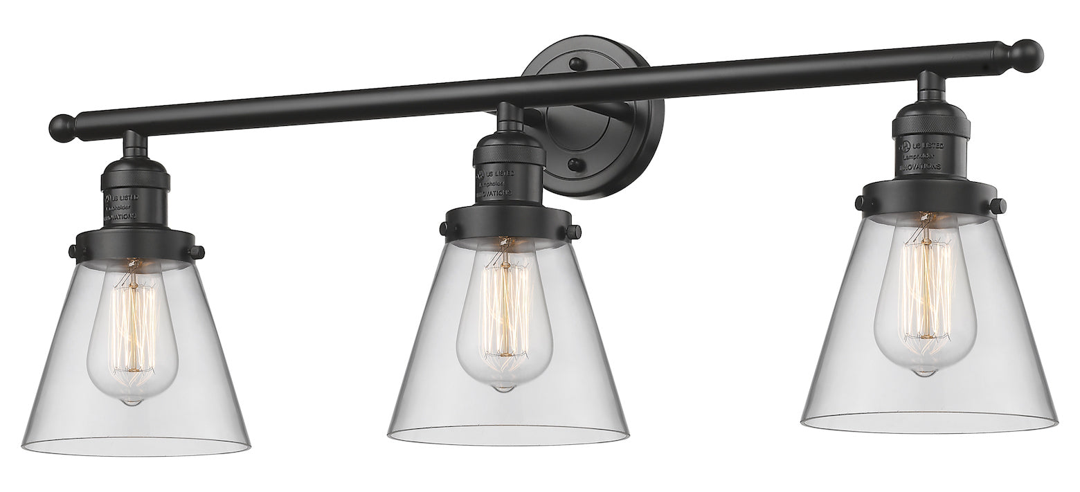 3 Light Vintage Dimmable Led Bathroom Fixture by Innovations Lighting