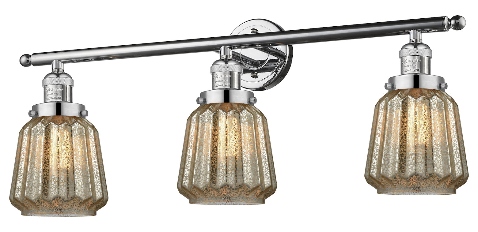 3 Light Vintage Dimmable Led Bathroom Fixture by Innovations Lighting