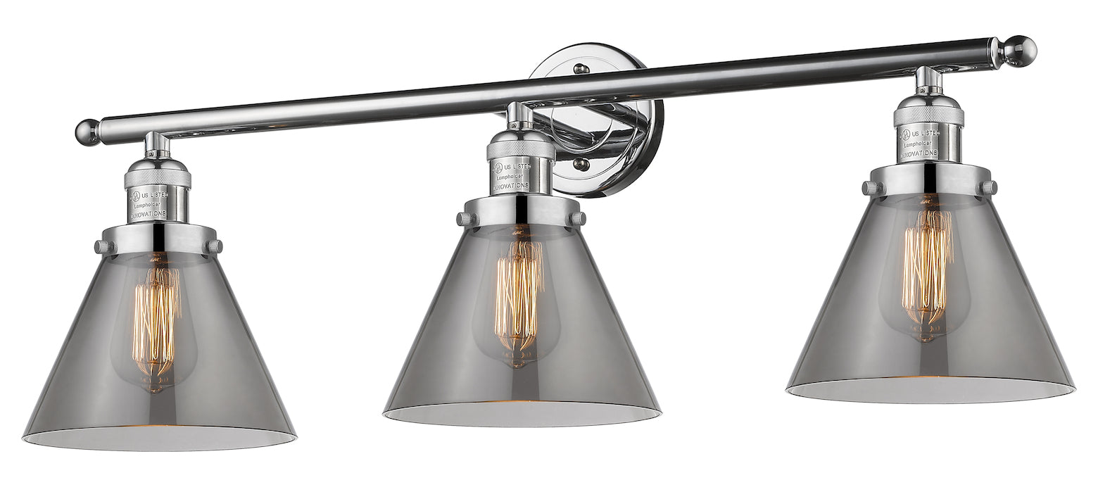 3 Light Vintage Dimmable Led Bathroom Fixture by Innovations Lighting