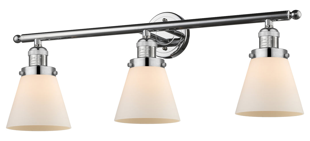 3 Light Vintage Dimmable Led Bathroom Fixture by Innovations Lighting