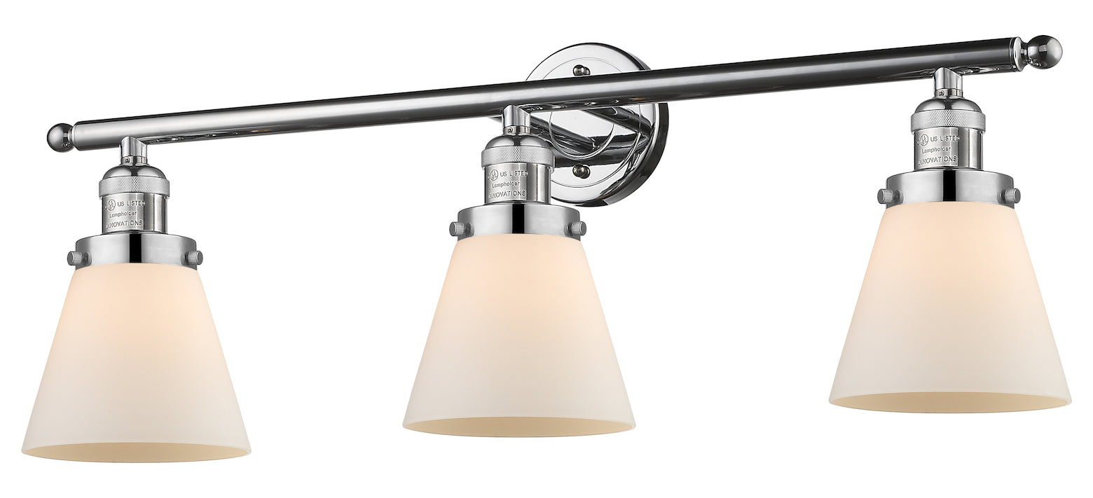 3 Light Vintage Dimmable Led Bathroom Fixture by Innovations Lighting