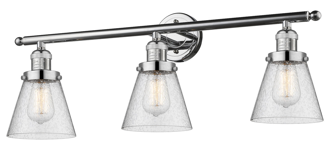 3 Light Vintage Dimmable Led Bathroom Fixture by Innovations Lighting