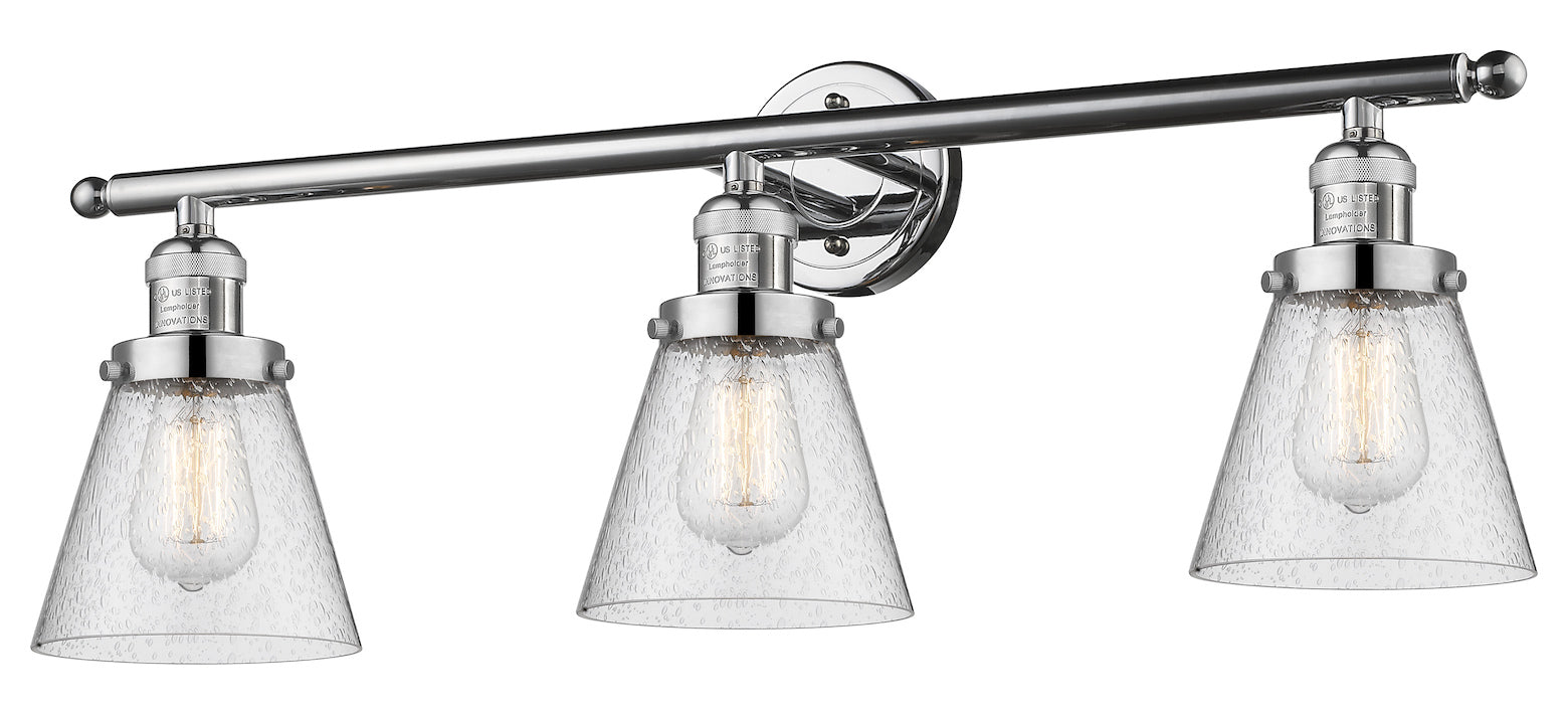 3 Light Vintage Dimmable Led Bathroom Fixture by Innovations Lighting