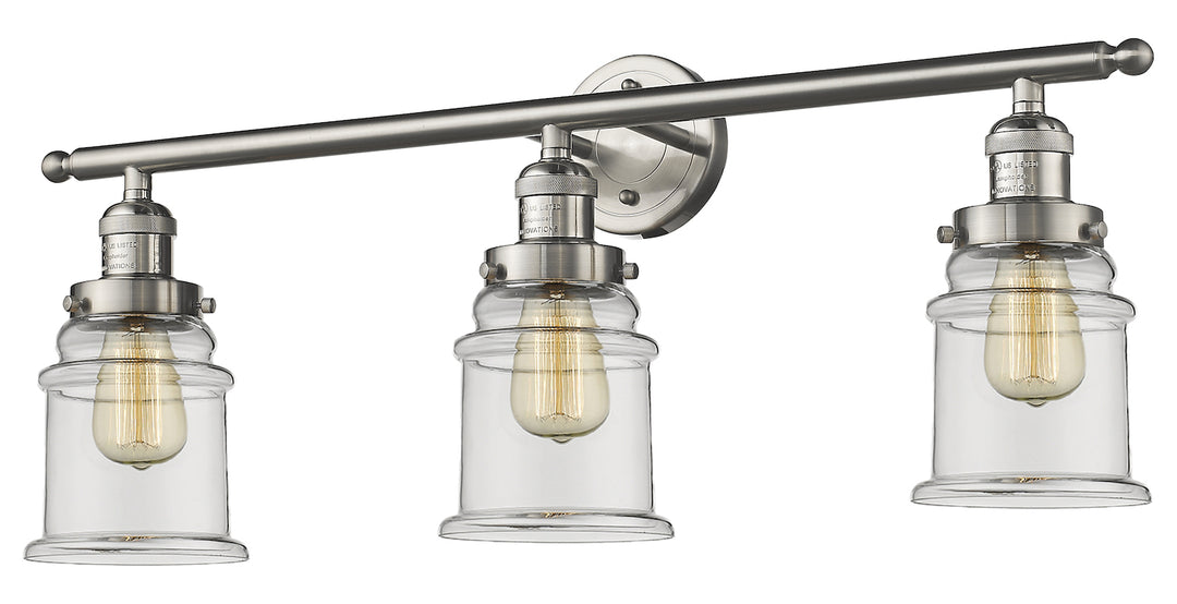 3 Light Vintage Dimmable Led Bathroom Fixture by Innovations Lighting