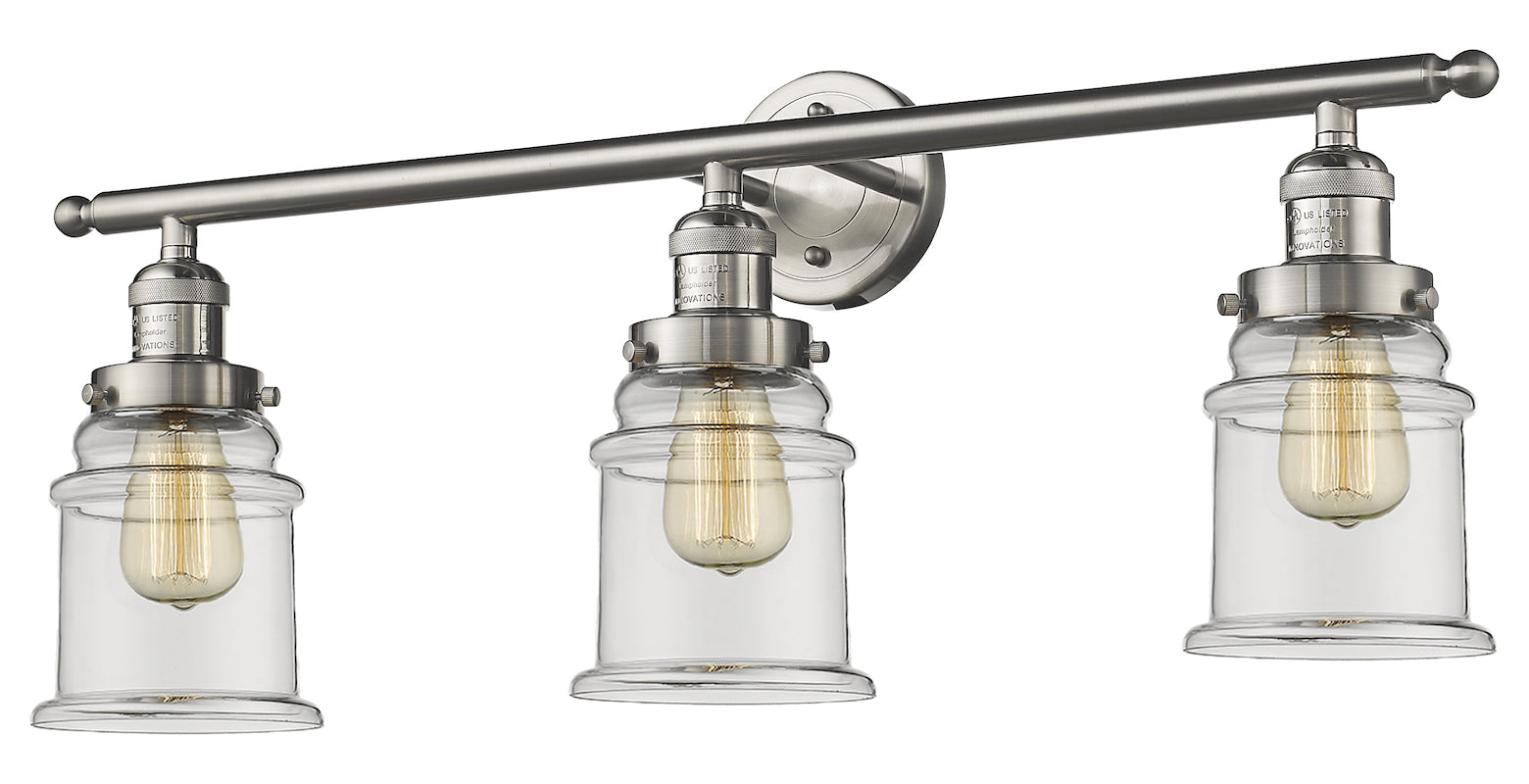 3 Light Vintage Dimmable Led Bathroom Fixture by Innovations Lighting