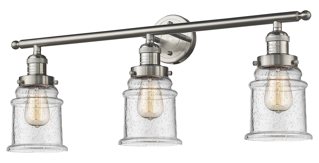 3 Light Vintage Dimmable Led Bathroom Fixture by Innovations Lighting