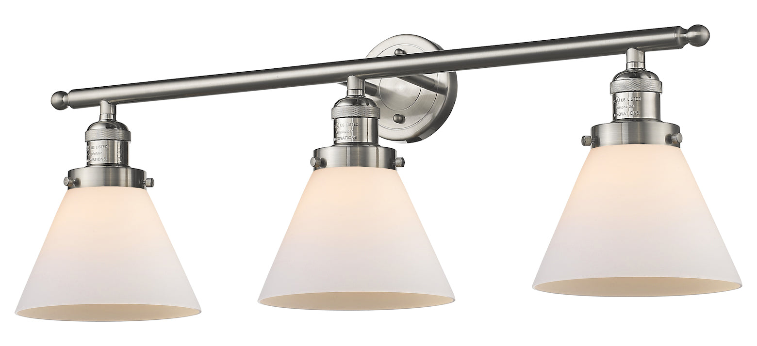 3 Light Vintage Dimmable Led Bathroom Fixture by Innovations Lighting