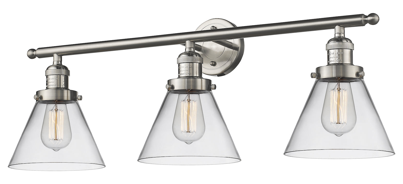 3 Light Vintage Dimmable Led Bathroom Fixture by Innovations Lighting
