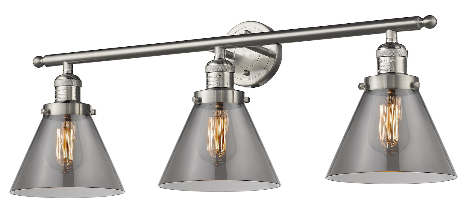 3 Light Vintage Dimmable Led Bathroom Fixture by Innovations Lighting