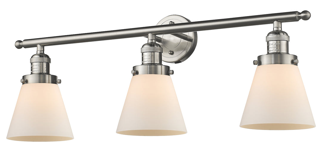 3 Light Vintage Dimmable Led Bathroom Fixture by Innovations Lighting