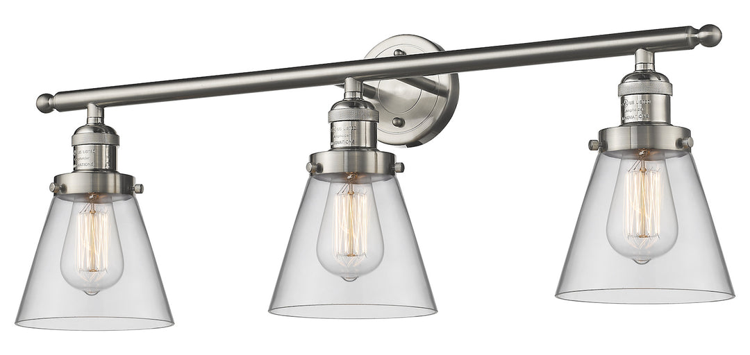 3 Light Vintage Dimmable Led Bathroom Fixture by Innovations Lighting