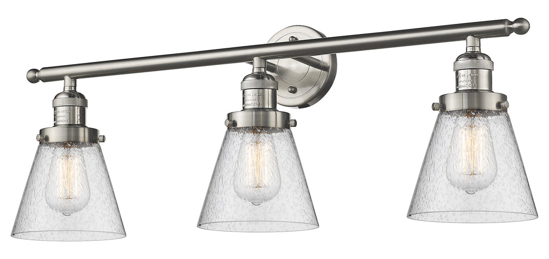 3 Light Vintage Dimmable Led Bathroom Fixture by Innovations Lighting