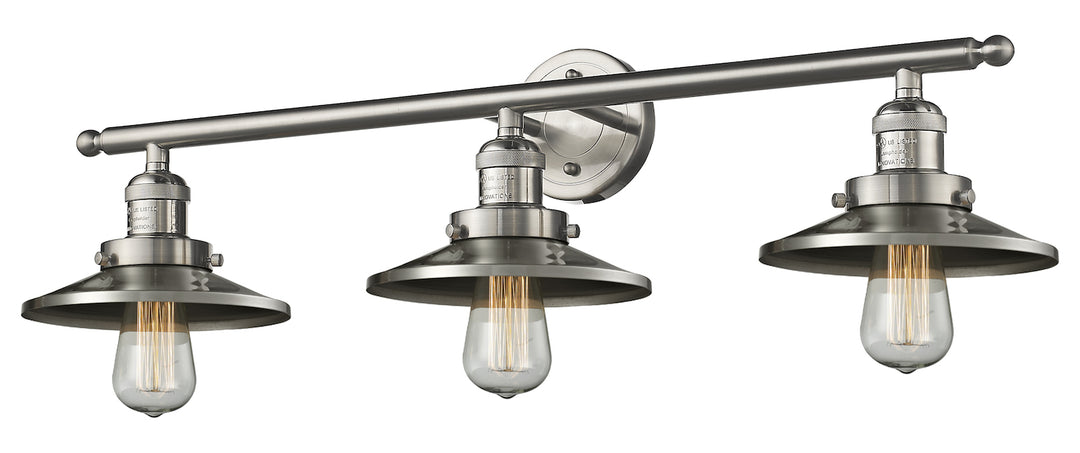 3 Light Vintage Dimmable Led Bathroom Fixture by Innovations Lighting
