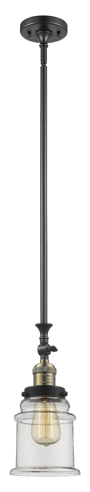 1 Light Vintage Dimmable Led Mini Pendant by Innovations Lighting