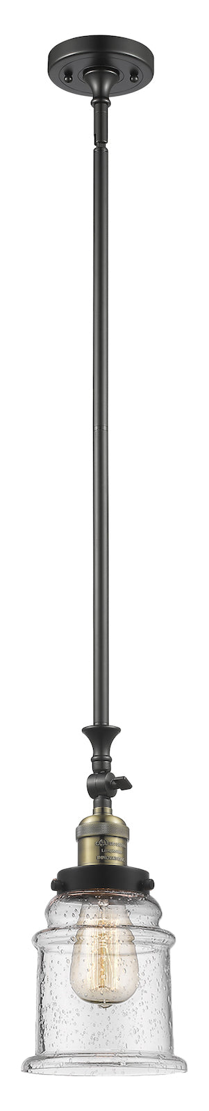 1 Light Vintage Dimmable Led Mini Pendant by Innovations Lighting
