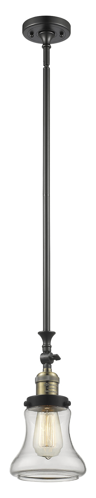 1 Light Vintage Dimmable Led Mini Pendant by Innovations Lighting