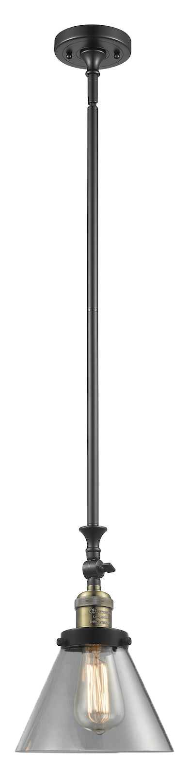 1 Light Vintage Dimmable Led Mini Pendant by Innovations Lighting