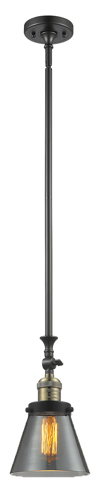 1 Light Vintage Dimmable Led Mini Pendant by Innovations Lighting