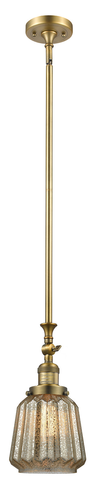 1 Light Vintage Dimmable Led Mini Pendant by Innovations Lighting