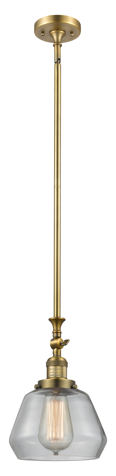 1 Light Vintage Dimmable Led Mini Pendant by Innovations Lighting