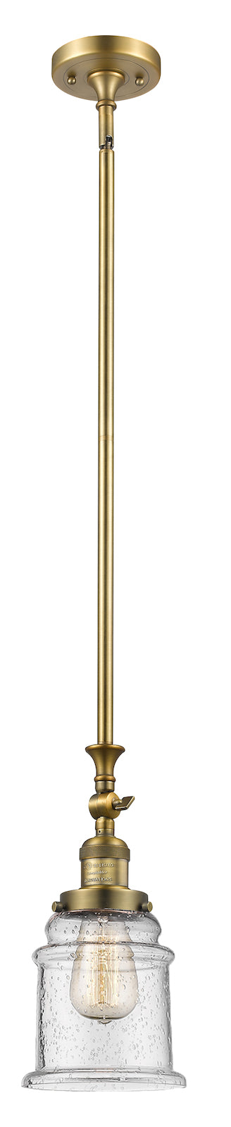 1 Light Vintage Dimmable Led Mini Pendant by Innovations Lighting