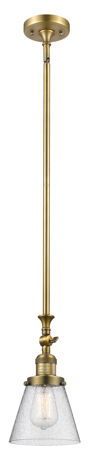 1 Light Vintage Dimmable Led Mini Pendant by Innovations Lighting