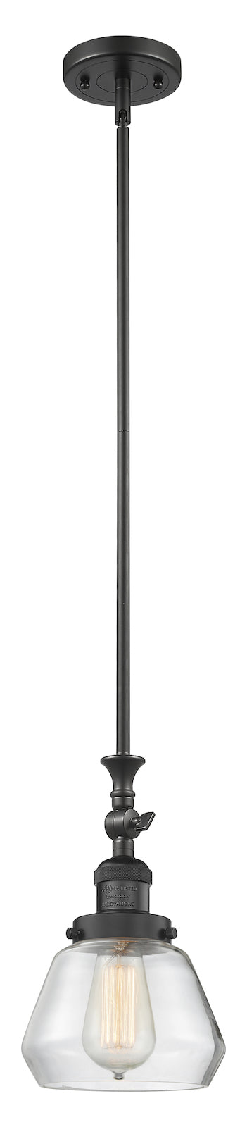 1 Light Vintage Dimmable Led Mini Pendant by Innovations Lighting