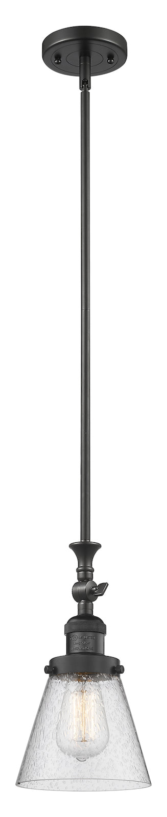 1 Light Vintage Dimmable Led Mini Pendant by Innovations Lighting
