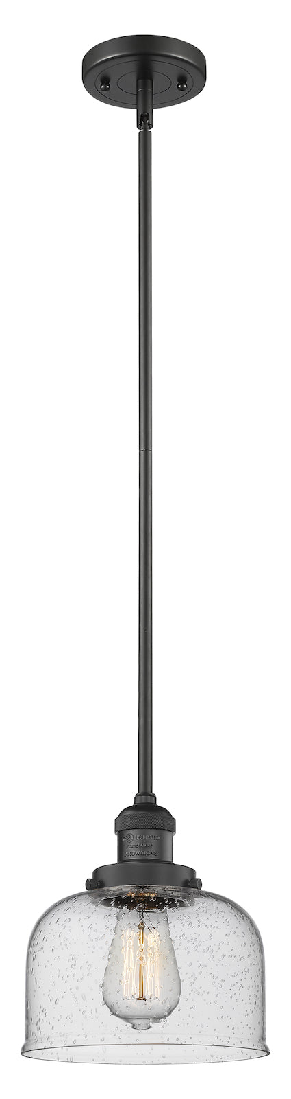 1 Light Vintage Dimmable Led Mini Pendant by Innovations Lighting
