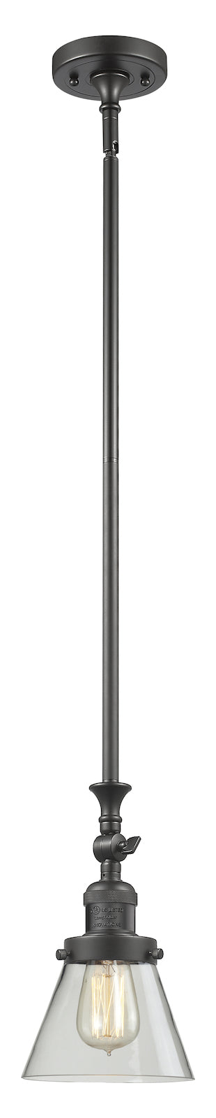 1 Light Vintage Dimmable Led Mini Pendant by Innovations Lighting
